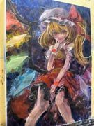 flandre_scarlet, touhou, harikona, 1girl, ascot