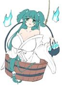 kisume, touhou, touhou_lostword, deetamu, 1girl