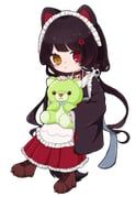 inui_toko, inui_toko_(1st_costume), nijisanji, nanasiakuru, 1girl