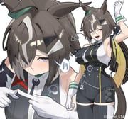 rulership_(monochrome_gm)_(umamusume), rulership_(umamusume), umamusume, nekoni_514, 1girl