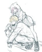 ootori_emu, tenma_tsukasa, project_sekai, pnyo_emc, 1boy