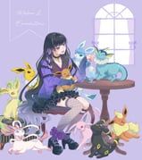 eevee, flareon, glaceon, jolteon, leafeon
