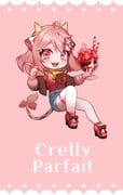 crelly, crelly_(crelly_1.0), indie_virtual_youtuber, spark_(spark845), 1girl