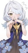 sunbringer_(original)_(zenless_zone_zero), zenless_zone_zero, orblack, 1girl, black_dress