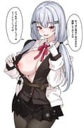 hakase_fuyuki, hakase_fuyuki_(1st_costume), nijisanji, furuno_(furuno132nw), 1girl