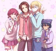agumon_(digimon_savers), daimon_masaru_(digimon_savers), falcomon_(digimon_savers), fujieda_yoshino, gaomon