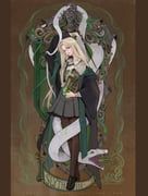 malfoid, harry_potter_(series), wizarding_world, loiza, black_pantyhose