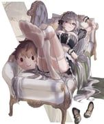 cinderella_(glass_curtsy)_(nikke), cinderella_(nikke), commander_(nikke), goddess_of_victory:_nikke, kv0vr