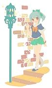 yuubari_(kancolle), kantai_collection, soiri_(us), 1girl, :o