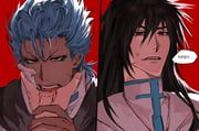 grimmjow_jaegerjaquez, kurosaki_ichigo, bleach, bleach:_sennen_kessen-hen, frypannn