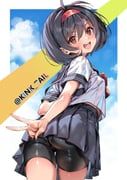 todo_haruka, vertex_force, kink_(tortoiseshell), 1girl, ahoge
