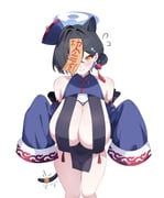kaguya_(blue_archive), blue_archive, cawl, 1girl, animal_ears