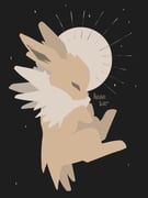 jolteon, pokemon, notaxuaxi, closed_eyes, full_body