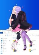 ia_(vocaloid), yuzuki_yukari, desktop_mate, microsoft_windows, vocaloid