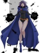 raven_(dc), dc_comics, teen_titans, o_soe_draws23, 1girl