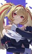 claret_flint, zenless_zone_zero, odd_(hin_yari), 1girl, animal_print