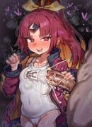 beni-enma, beni-enma_(swimsuit_berserker)_(third_ascension), fate/grand_order, fate_(series), radishkek