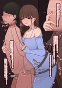 original, saiaku_devil, 1girl, 2boys, :d