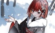 akane_lize, stellive, ku_r0e, 1girl, blonde_streaks