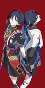 scaramouche_(genshin_impact), scaramouche_(harbinger)_(genshin_impact), wanderer_(genshin_impact), genshin_impact, retujyo4go