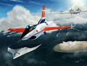 ace_combat, ace_combat_7, thompson_(solowingfh), aim-120_amraam, aim-9_sidewinder