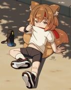 original, mawaru_(mawaru), 1girl, animal_ear_fluff, animal_ears