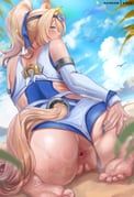 sigrid_de_l'azur, sigrid_de_l'azur_(majestic_wavechaser), zenless_zone_zero, exlic, 1girl