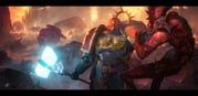 adeptus_astartes, warhammer_40k, bowenhuang, 1boy, armor