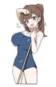 kotobuki_hisako, seitokai_ni_mo_ana_wa_aru!, take5788, 1girl, :d