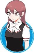 yarino_mana, arakure_ojou-sama_wa_monmon_shiteiru, kinoshita_yuichi, 1girl, :d
