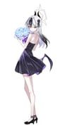 kayoko_(blue_archive), blue_archive, thaba, 1girl, backless_dress