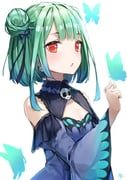 uruha_rushia, hololive, takenoko_no_you, 1girl, :o