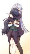eiai_nano, yoshimoto_shizuka, kimi_no_koto_ga_dai_dai_dai_dai_daisuki_na_100-nin_no_kanojo, orukod, 2girls