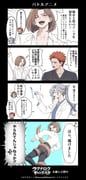 original, tsuruse, +_+, 3boys, 4koma