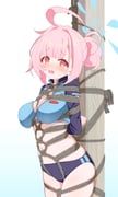 kokoro_(blue_archive), blue_archive, hamuta_(machosbrown), 1girl, ahoge