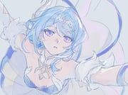 odette_(genshin_impact), genshin_impact, mizuhashisuika, 1girl, armband