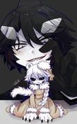 idate_(funamusea), rocma_(funamusea), funamusea, ice_scream, kaogao
