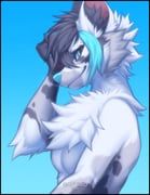 original, falvie, 1girl, adjusting_hair, animal_ear_fluff