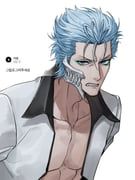 grimmjow_jaegerjaquez, bleach, eubneung10571, 1boy, abs