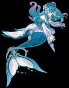 vodyanitsa_(genshin_impact), vodyanitsa_(water_imp)_(genshin_impact), genshin_impact, nigai_(n1ga17), 1girl