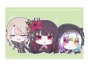 hasumi_leia, jogasaki_noah, nikaido_hiro, mahou_shoujo_no_majo_saiban, kaboneko0821