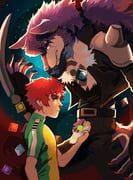 ozora_yujin, shutmon, digimon, digimon_universe:_appli_monsters, solarbyte