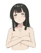 terui_arisu, seitokai_ni_mo_ana_wa_aru!, 4tonari, 1girl, bare_arms
