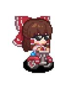 hakurei_reimu, touhou, youzikk, 1girl, ascot