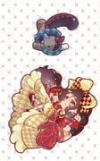 crimson_rhapsody_(infinity_nikki), felispirit_sack_(infinity_nikki), infinity_nikki, nikki_(series), jianjiandandande334