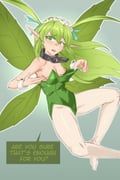 leaf_(black_souls), black_souls, soapy_draws, 1girl, bare_arms