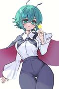 wriggle_nightbug, touhou, protectload, 1girl, antennae