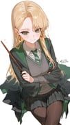 malfoid, harry_potter_(series), wizarding_world, illustuttillust, 1girl