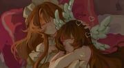 columbina_(genshin_impact), sandrone_(genshin_impact), genshin_impact, kitsunetenma, 2girls