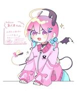 original, tana_dekoko, 1girl, :3, :d
